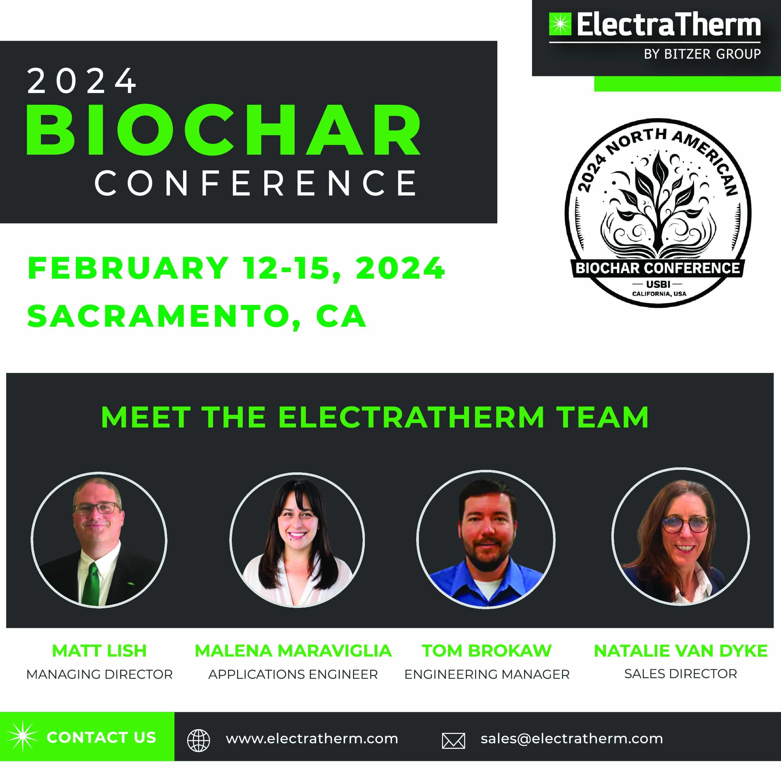 ElectraTherm 2024 North American Biochar Conference