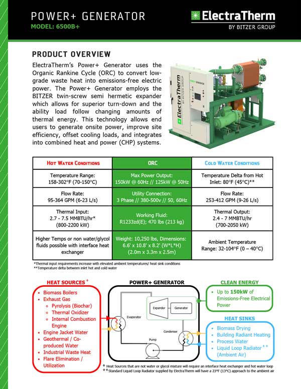 6500B Power + Generator Overiew