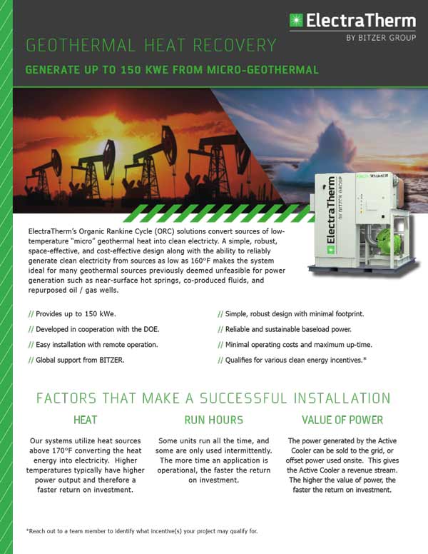 Application Brief: Geothermal